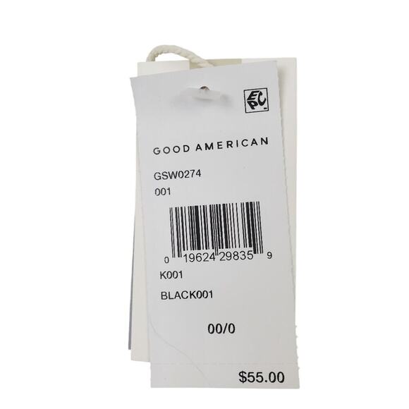 Good AMERICAN ALWAYS FITS TINY TIES BIKINI TOP, SIZE 00/0 - Picture 6 of 9